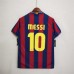 Barcelona 09/10 Home Red&Blue Soccer Jersey